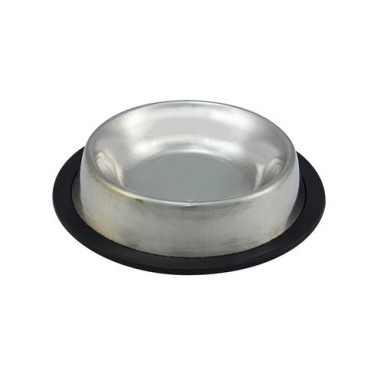 Comedero inoxidable antideslizante - 300 ml / 15 cm