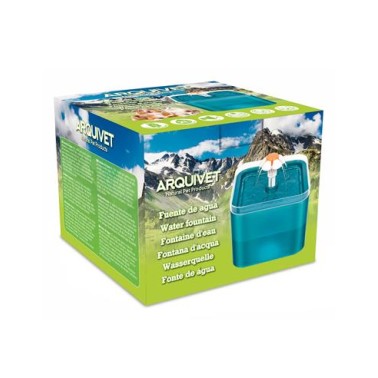 Fuente para Gato/Perro - Con luz Led y filtro de carbón activado - 2 Litros