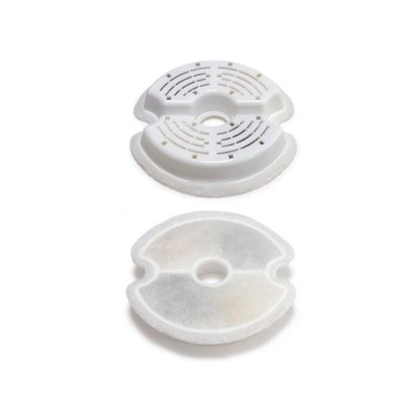 Recambio filtro fuente de agua para gatos y perros - 4 unidades