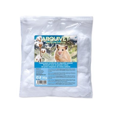 Algodón para hamsters blanco - 30 g