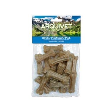 Huesito prensado piel - 5 cm (Bolsa 12 uds.)