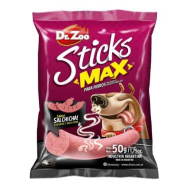 Dr Zoo Snack Sticks Max De Salchicha Para Perros