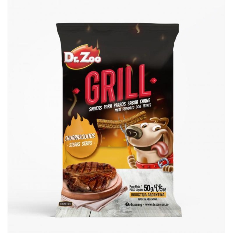 Dr Zoo Snack Al Grill Churrasquitos Para Perros