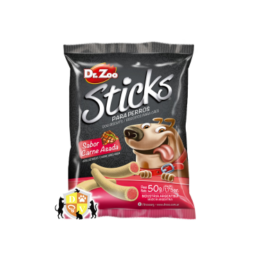 Dr Zoo Snacks Sticks De Carne Asada Para Perros