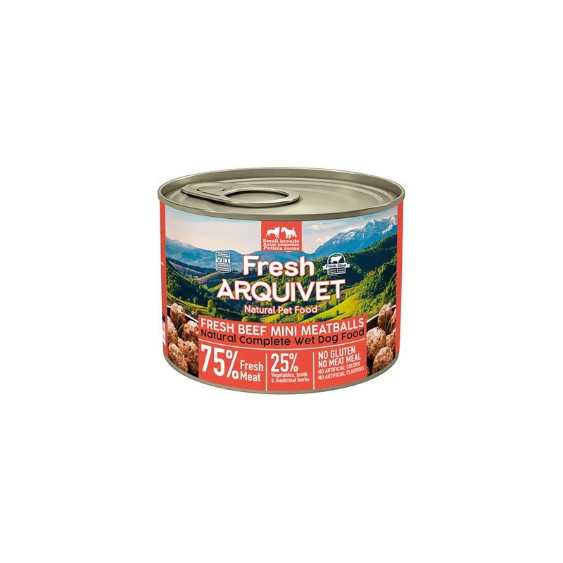 Fresh Beef Mini Meatballs - Mini Albóndigas con ternera, boniato y zanahoria - 200g