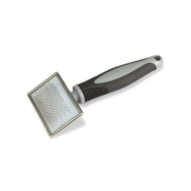 Carda con púas metálicas - 16 x 6,5 cm