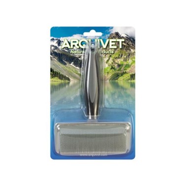 Carda con púas metálicas - 17 x 12 cm