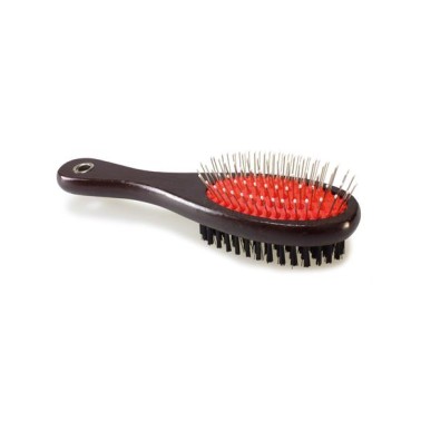 Cepillo doble madera - 22 x 5,5 cm