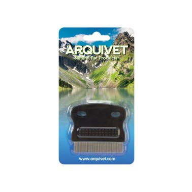 Peine antipulgas metálico