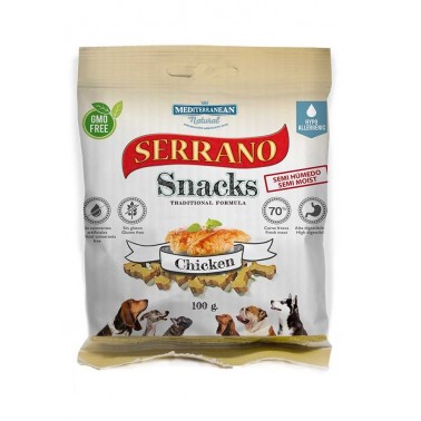 Serrano Snacks de MEDITERRANEAN NATURAL 100 GR.