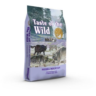 Taste of the Wild Sierra Mountain Pienso con Cordero Asado para Perros 12.2KG