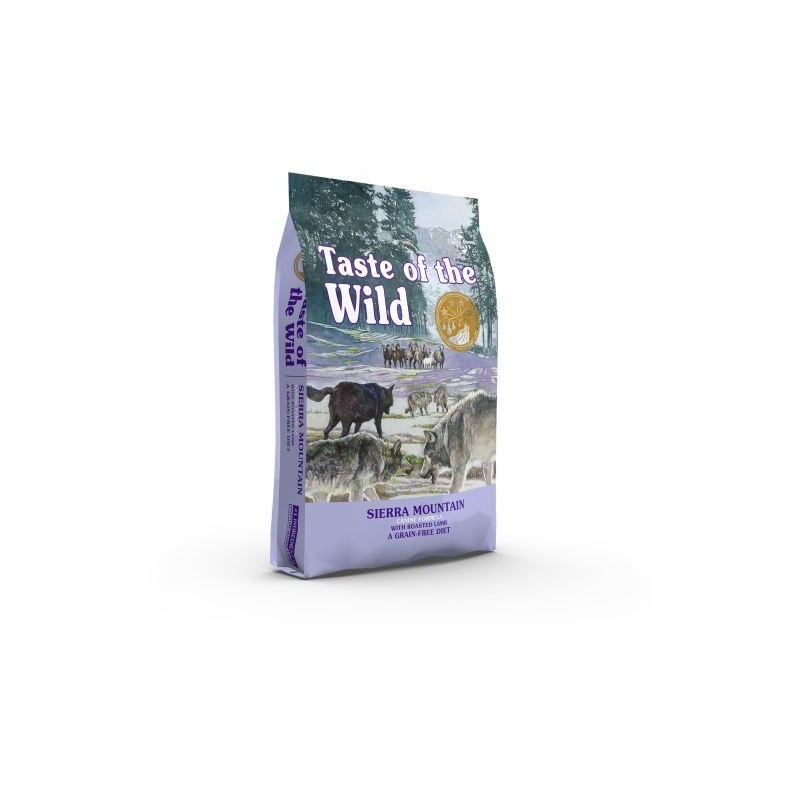 Taste of the Wild Sierra Mountain Pienso con Cordero Asado para Perros 12.2KG