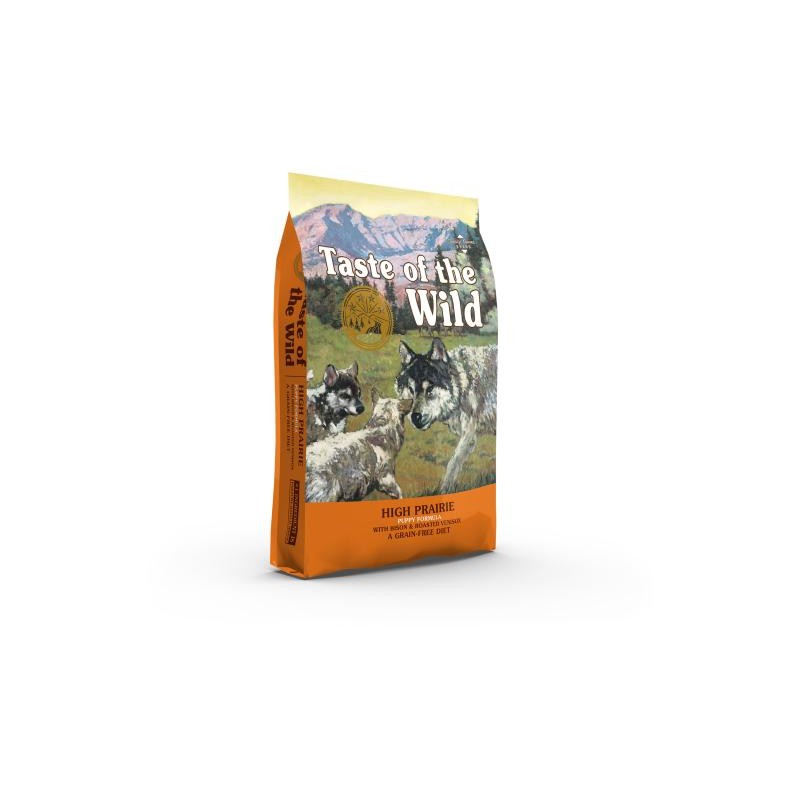 Taste of the Wild High Prairie Pienso con Bisonte y Venado Asado para Cachorros 12KG