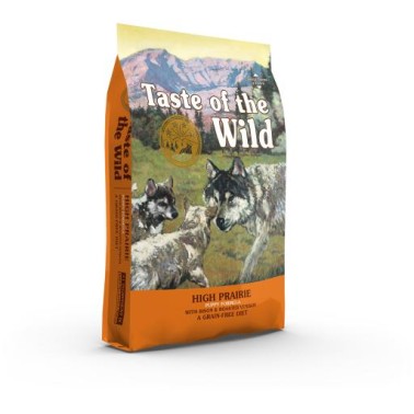 Taste of the Wild High Prairie Pienso con Bisonte y Venado Asado para Cachorros 12KG