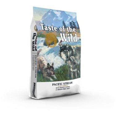 Taste of the Wild Pacific Stream Pienso con Salmón Ahumado para Cachorros 12,2KG