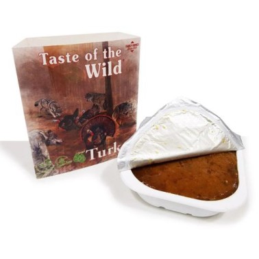 Taste of the Wild Tarrina con Pavo Pato y Fruta para Perros 390GR