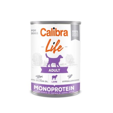 Calibra Comida Húmeda Life Adult de Cordero para Perros 400GR