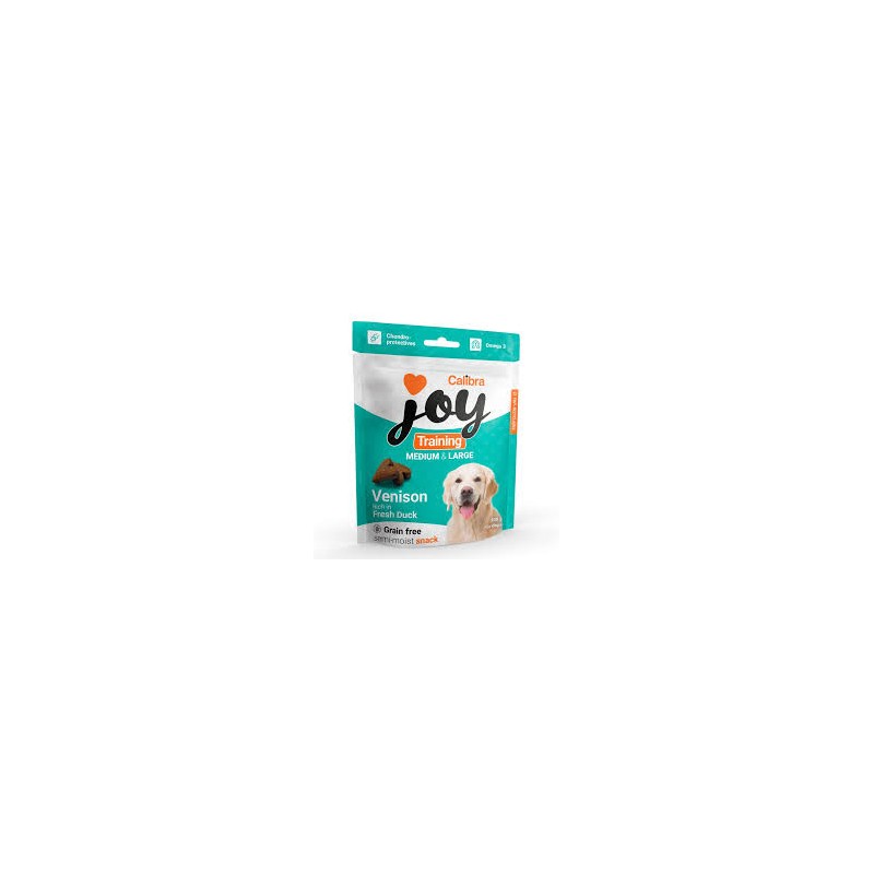 CALIBRA JOY DOG TRAINING M&L VENISON&DUCK 300G
