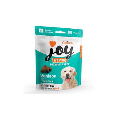 CALIBRA JOY DOG TRAINING M&L VENISON&DUCK 300G