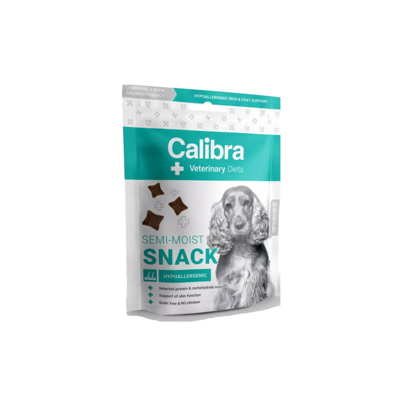CALIBRA VET DIET DOG SEMI-MOIST SNACK HYPOALLERGENIC 120G