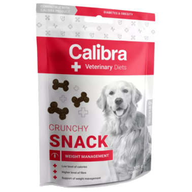 CALIBRA VET DIET DOG CRUNCHY SNACK WEIGHT MANAGEMENT 120G