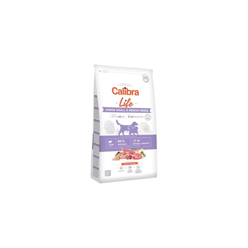 Calibra Life Junior Small & Medium Breed Cordero 12kg