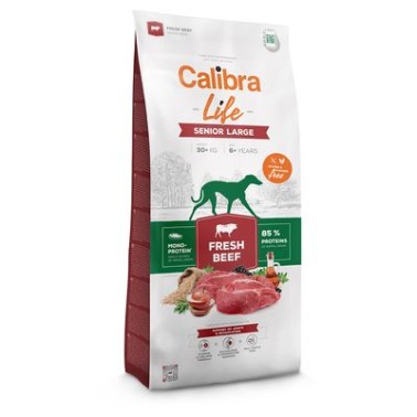 Calibra Life Senior Large Breed con vacuno fresco 2,5kg