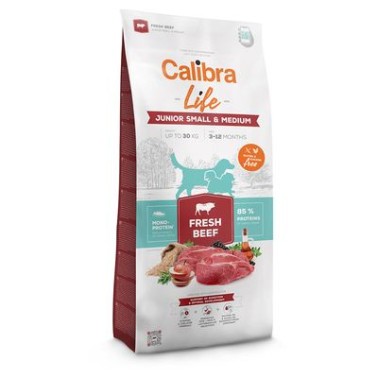 Cordero Calibra Life Junior Small & Medium Breed con ternera 2,5kg