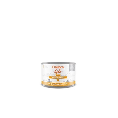 Calibra Cat Life Lata Sterilised Pavo 200GR