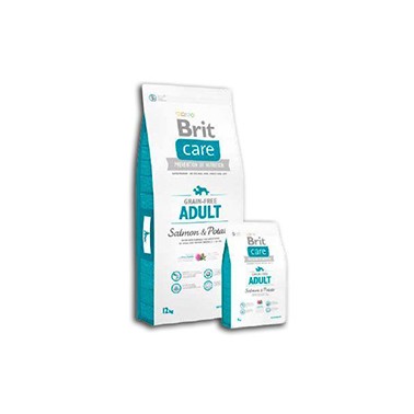 BRIT CARE PERRO ADULTO GRAIN FREE CON SALMÓN 12Kg