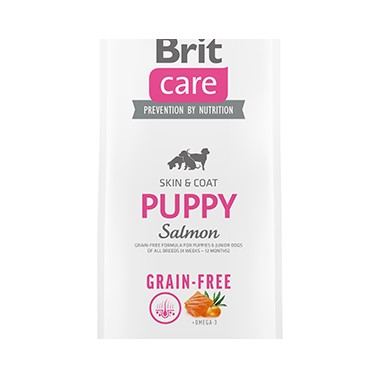 BRIT CARE PERRO PUPPY GRAIN FREE CON SALMÓN 12Kg