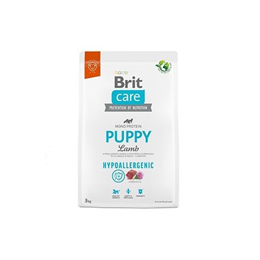 BRIT CARE PERRO PUPPY HYPOALLERGENIC CON CORDERO 3Kg