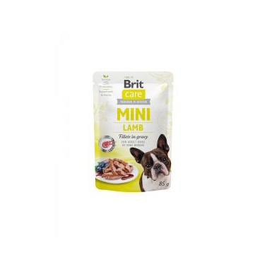 BRIT CARE MINI PERRO ADULTO CORDERO POUCH 85g