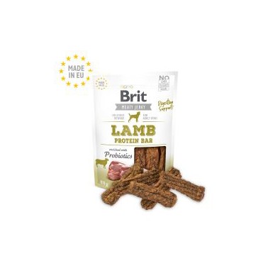 BRIT JERKY SNACK BARRITA CORDERO BOLSITA DE 80g
