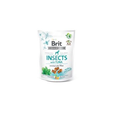 BRIT CARE CRUNCHY CRACKER CON INSECTOS Y ATÚN BOLSITA DE 200g