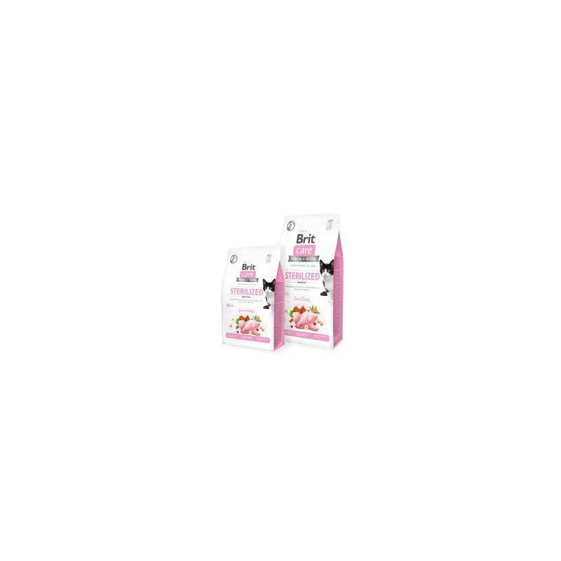 BRIT CARE GRAIN FREE STERILIZED SENSITIVE GATO ADULTO 7Kg