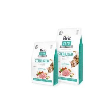 BRIT CARE GRAIN FREE STERILIZED URINARY HEALTH GATO ADULTO 400g