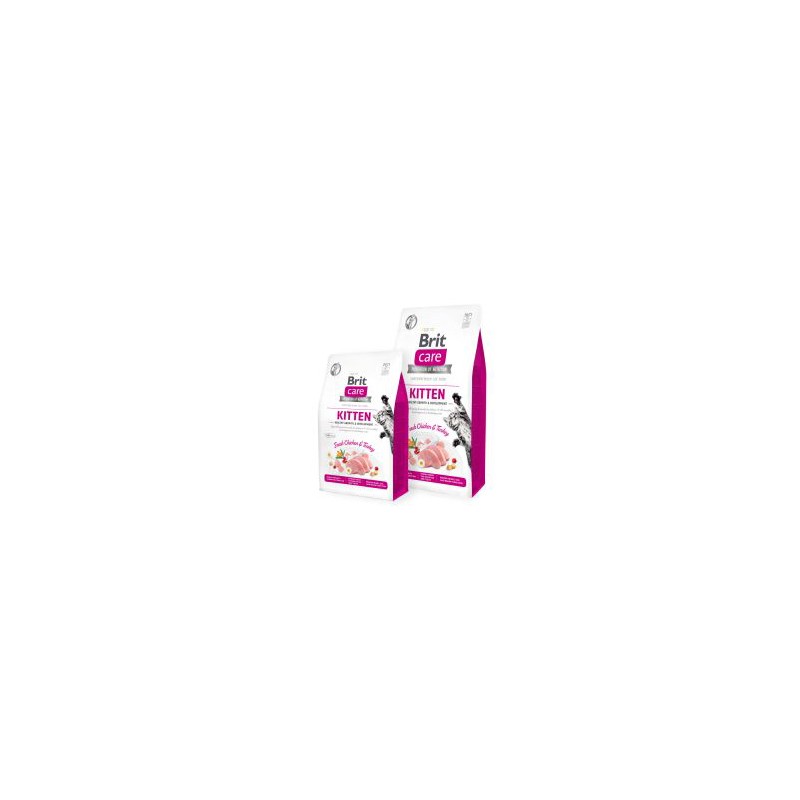 BRIT CARE GRAIN FREE KITTEN HEALTHY GROWTH AND DEVELOPMENT 2Kg