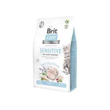 BRIT CARE GATO ADULTO GRAIN FREE SENSITIVE CON INSECTO 2Kg