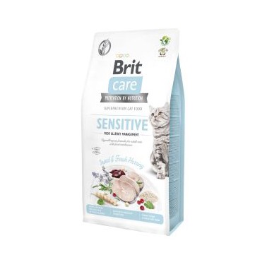 BRIT CARE GATO ADULTO GRAIN FREE SENSITIVE CON INSECTO 7kg