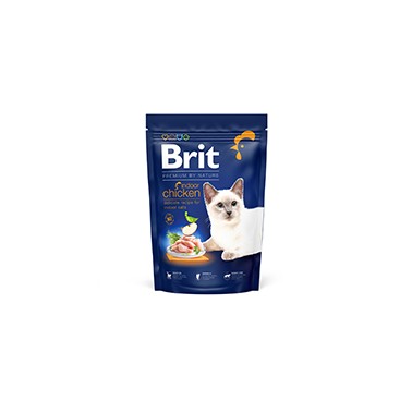 BRIT PREMIUM GATO ADULTO INDOOR CON POLLO 1,5kg