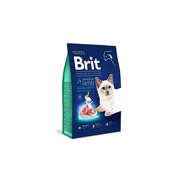 BRIT PREMIUM BN GATO ADULTO SENSITIVE CON CORDERO 8kg