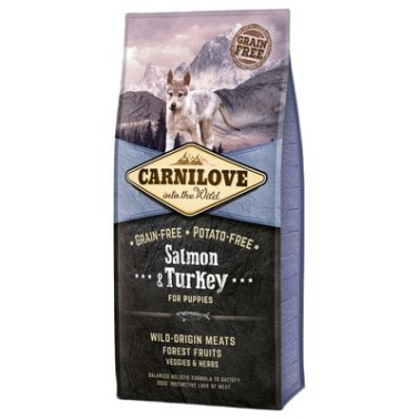 Carnilove Large Puppy con Salmón y Pavo 1,5kg