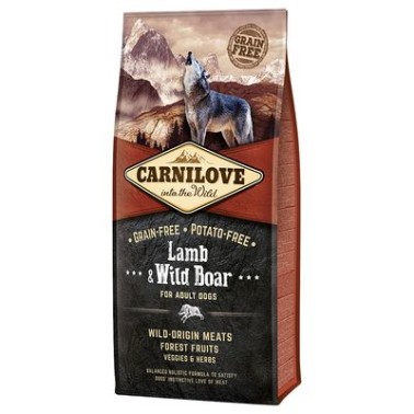 CARNILOVE CANINE ADULT CORDERO JABALI 1,5KG