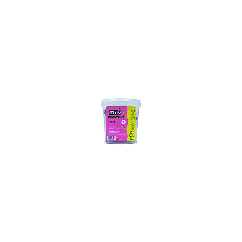 BARRITAS (STICKS) PAVO MILU 900gr