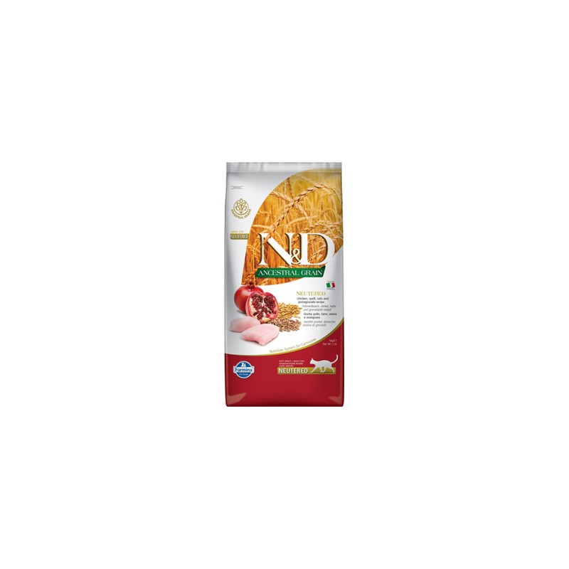 FARMINA ND CAT ANCESTRAL NEUTERED POLLO 300GR