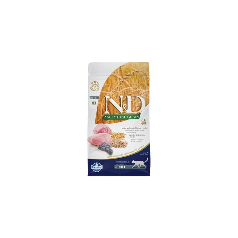 FARMINA ND CAT ANCESTRAL CORDERO 1,5KG