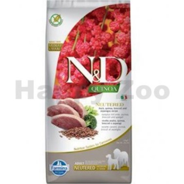 FARMINA ND DOG QUINOA NEUTERED PATO MEDIUM MAXI 12KG