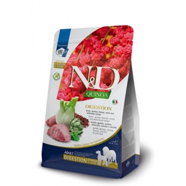 FARMINA ND DOG QUINOA DIGESTION CORDERO MED MAXI 2,5KG