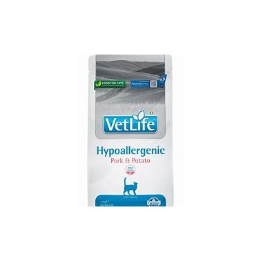 FARMINA VET LIFE CAT HYPOALLERGENIC CERDO ADULT 400GR